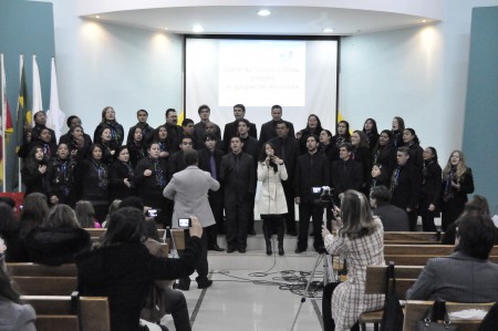 Coral da Costa e Silva junto com a Etiene